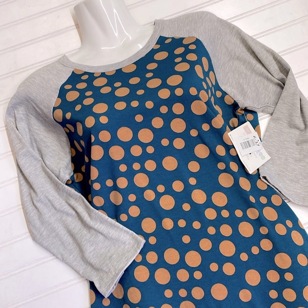 LulaRoe Polka Dot Randy Top-#R27